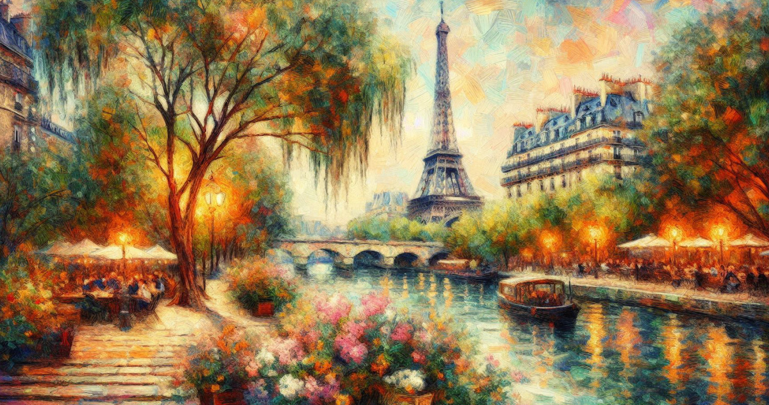 Background Image Option: Paris Foliage