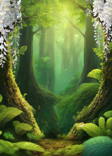 Center Panel Image of Invitation