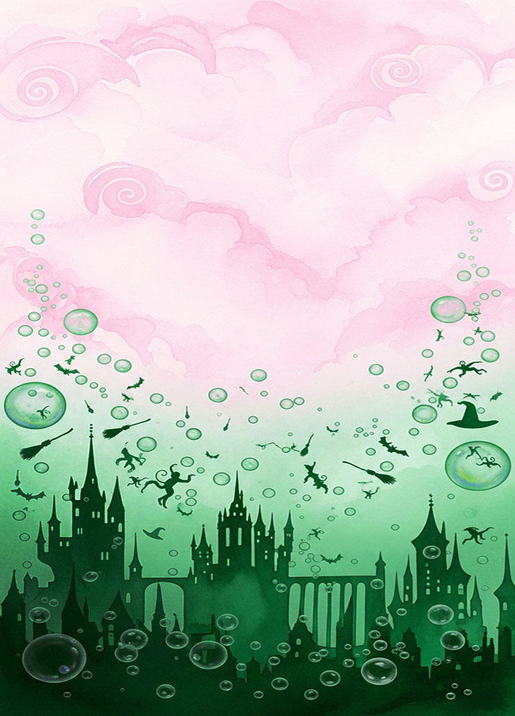 Center Panel Image of Invitation